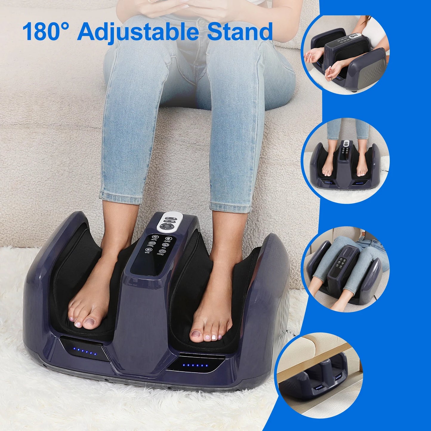 HIMOUTA Shiatsu Foot Massager With Heat And Deep Kneading