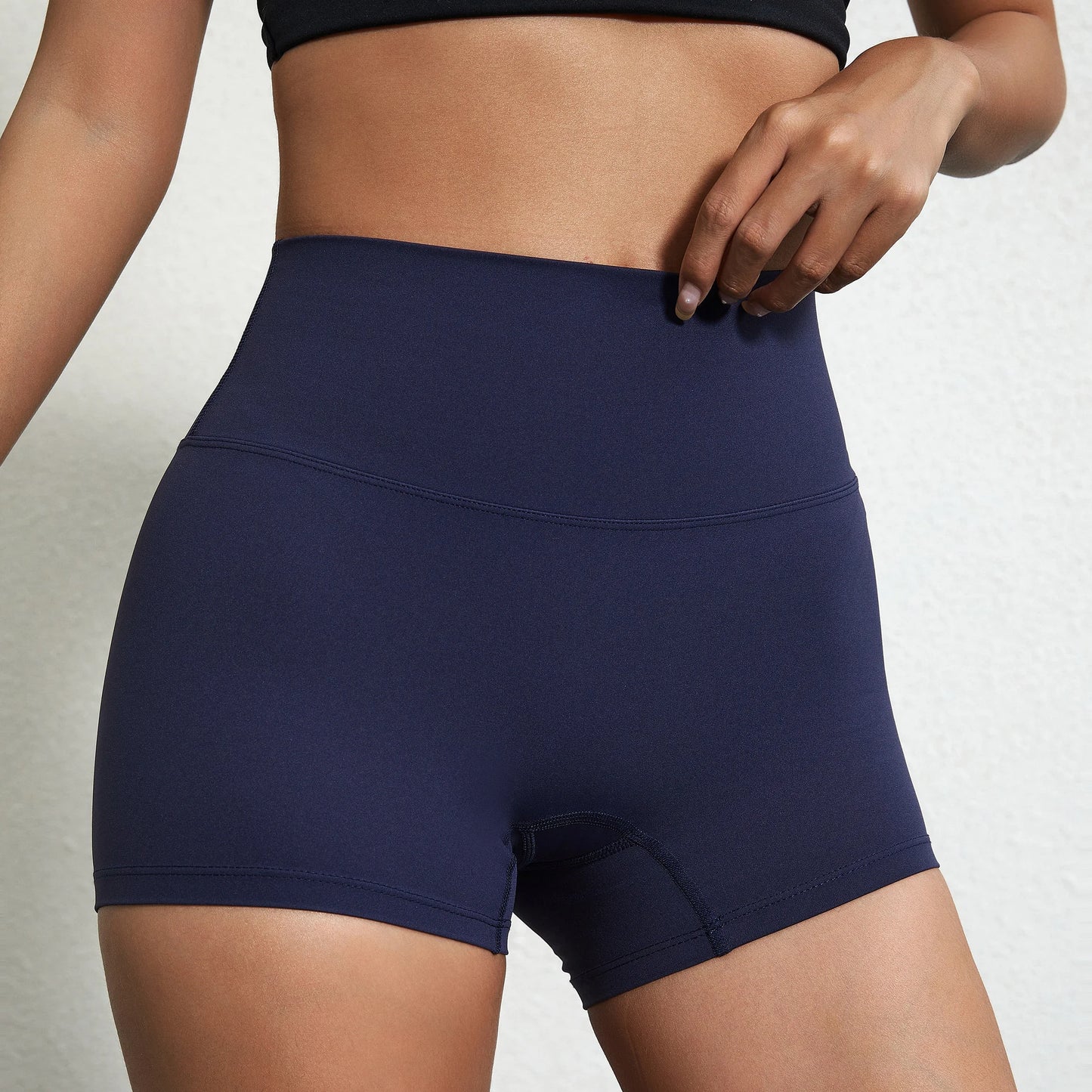 Womens Fitness Shorts High Waist Athletic Yoga Squat Proof