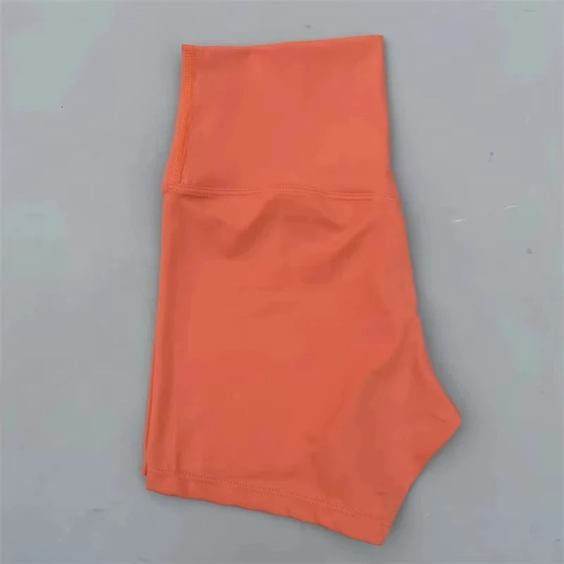 Womens Fitness Shorts High Waist Athletic Yoga Squat Proof