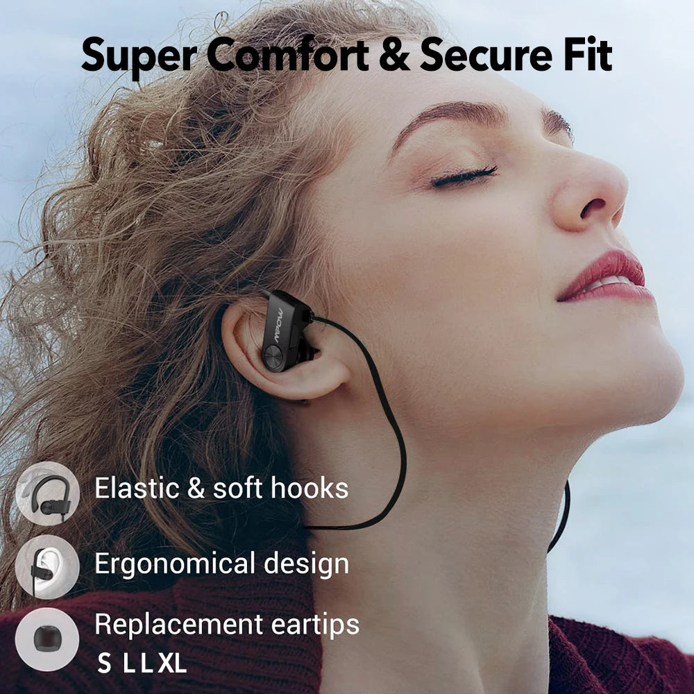 MPOW Flame Earphones IPX7 Waterproof Bluetooth Earbuds
