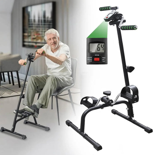 Pedal Exerciser for Seniors Stroke Rehab Hand Arm Leg