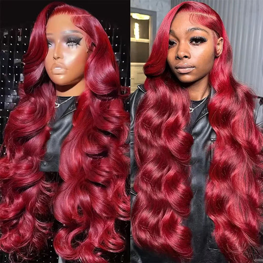 Amznlady Brazilian HD Lace Frontal Wig Body Wave Remy Hair