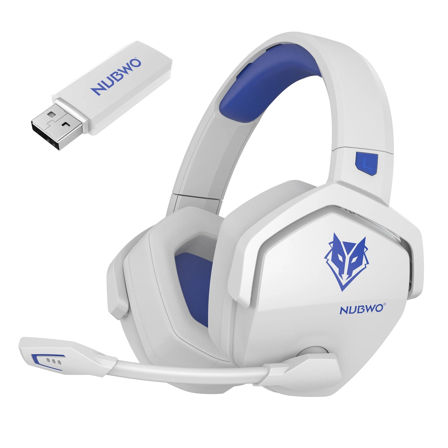 NUBWO G06 Wireless Gaming Headset for PC PS4 PS5 ENC Mic