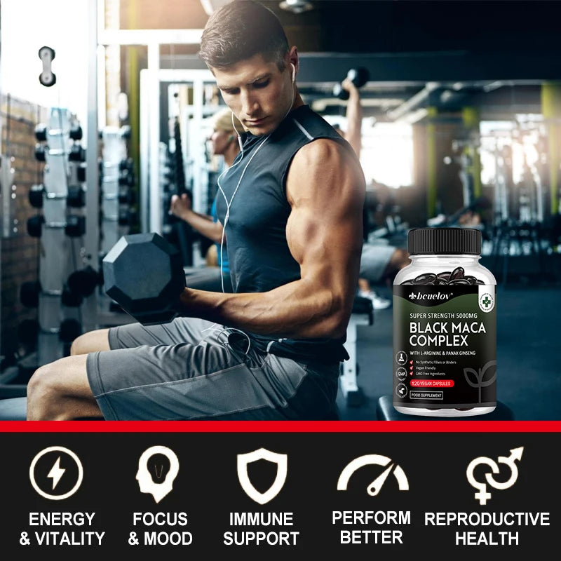 Soomiig Maca Ginseng Extract Vitamin Supplement Endurance