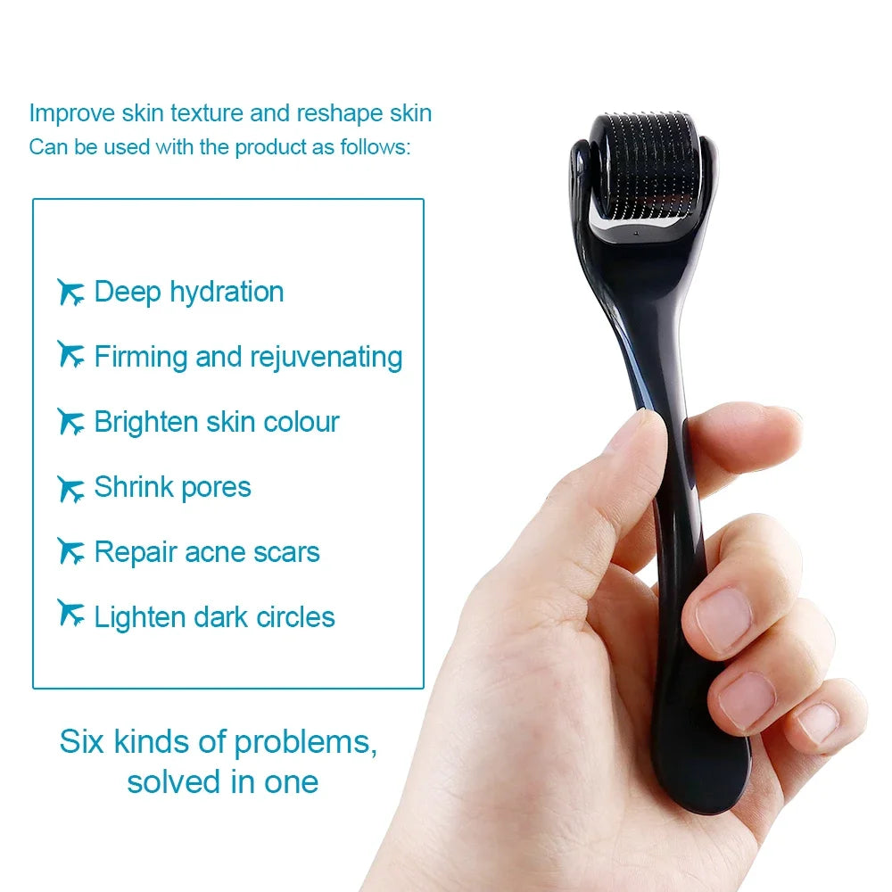 540 Needle Derma Roller Beard Growth 0.2mm 0.25mm 0.3mm