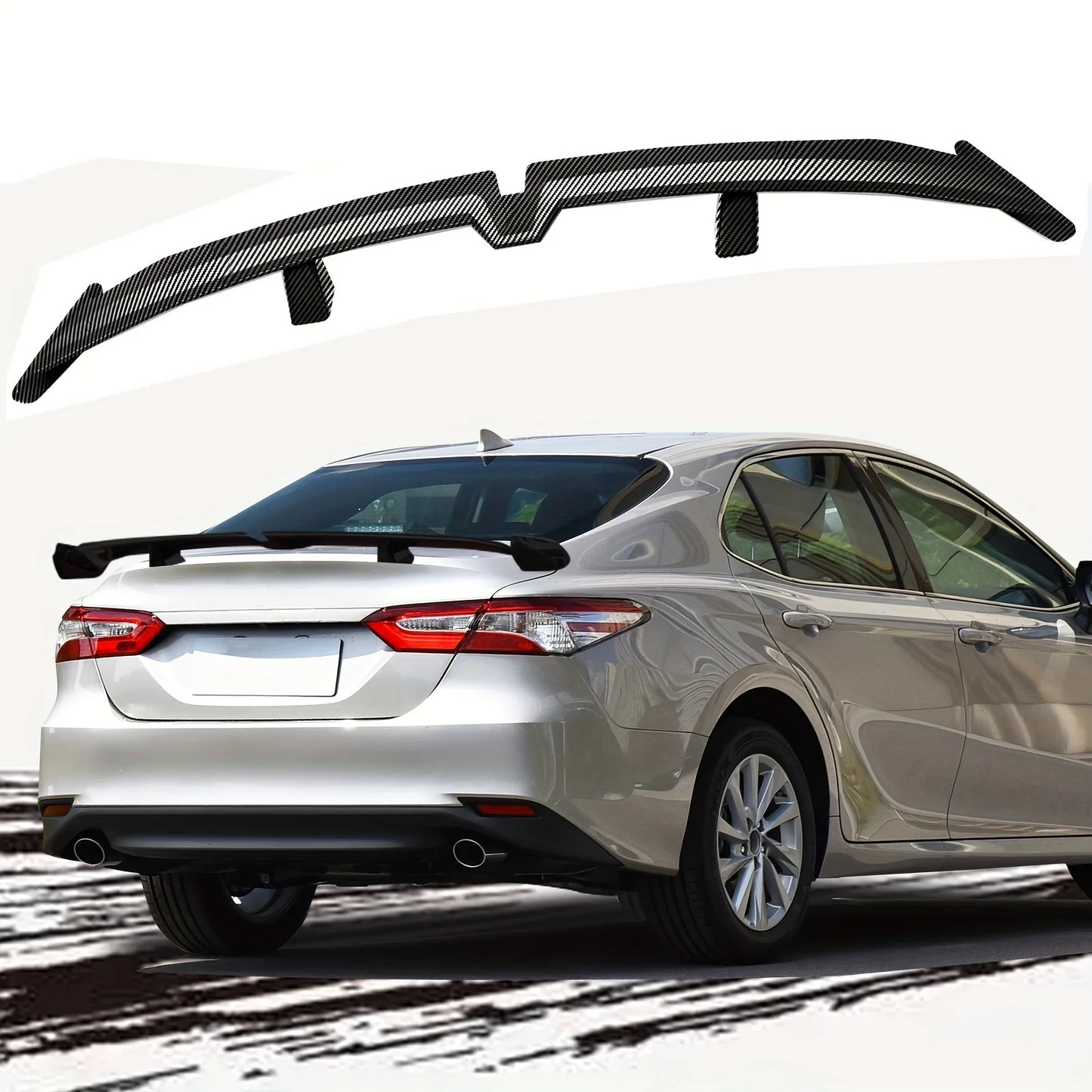 Rear ABS Racing Spoiler Wing MG6 Pro Style For Cars