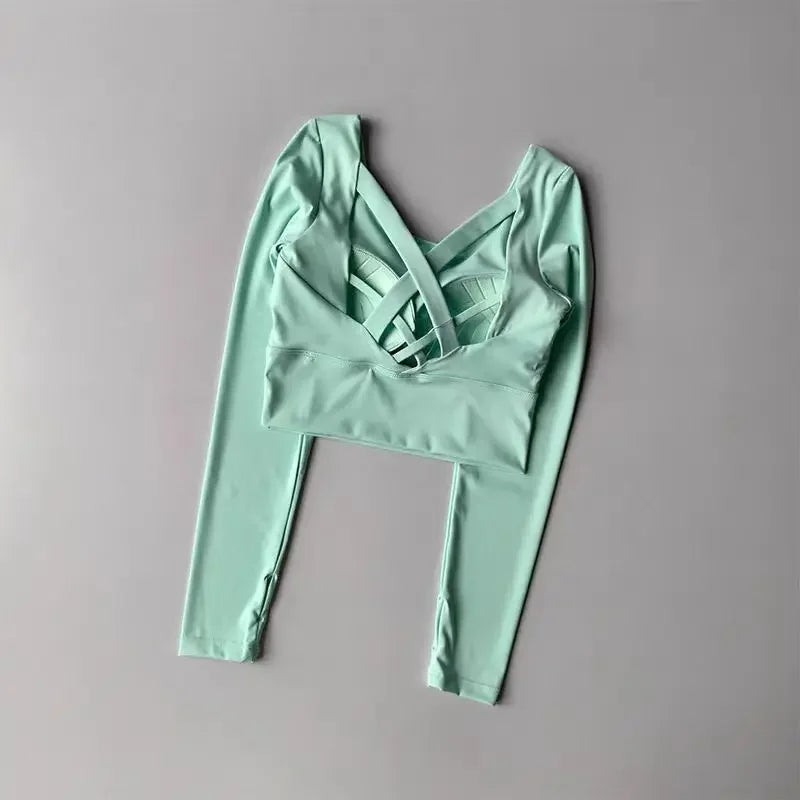 CN Hebei Zhejiang Women Seamless Sports Bra Crop Top