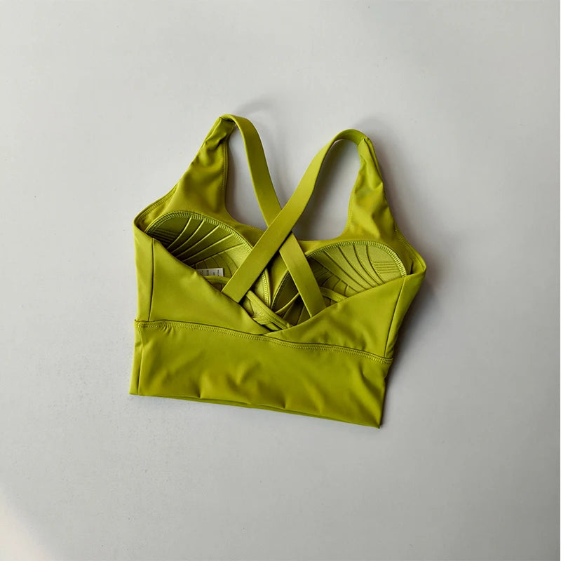 CN Hebei Zhejiang Women Seamless Sports Bra Crop Top