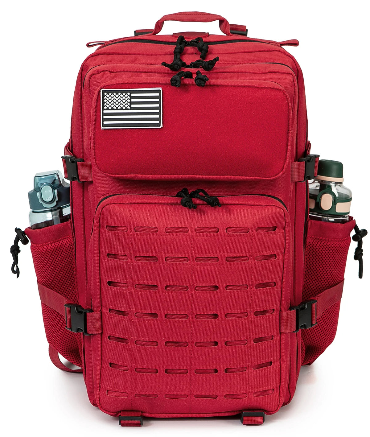 Mens And Womens 45L Tactical Backpack With Double Cup Holder