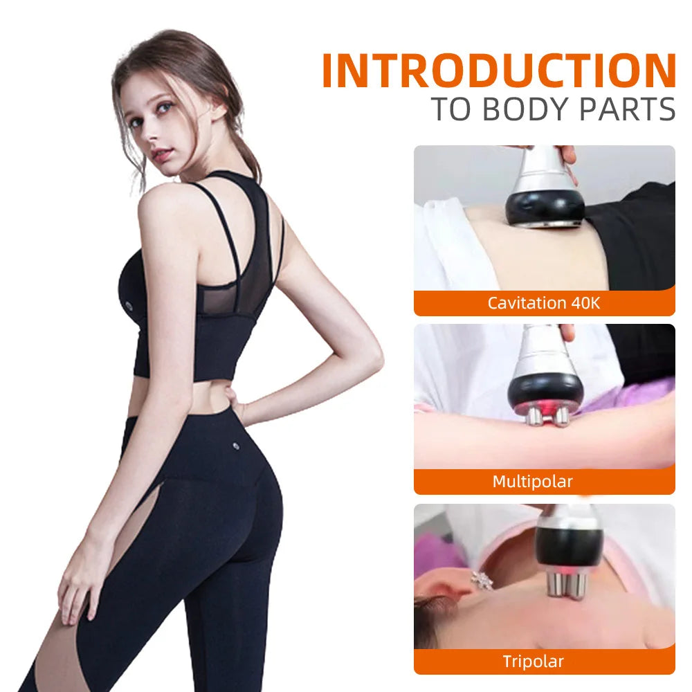 MISSHEARTH 3in1 Slimming Massage Cavitation Machine Body