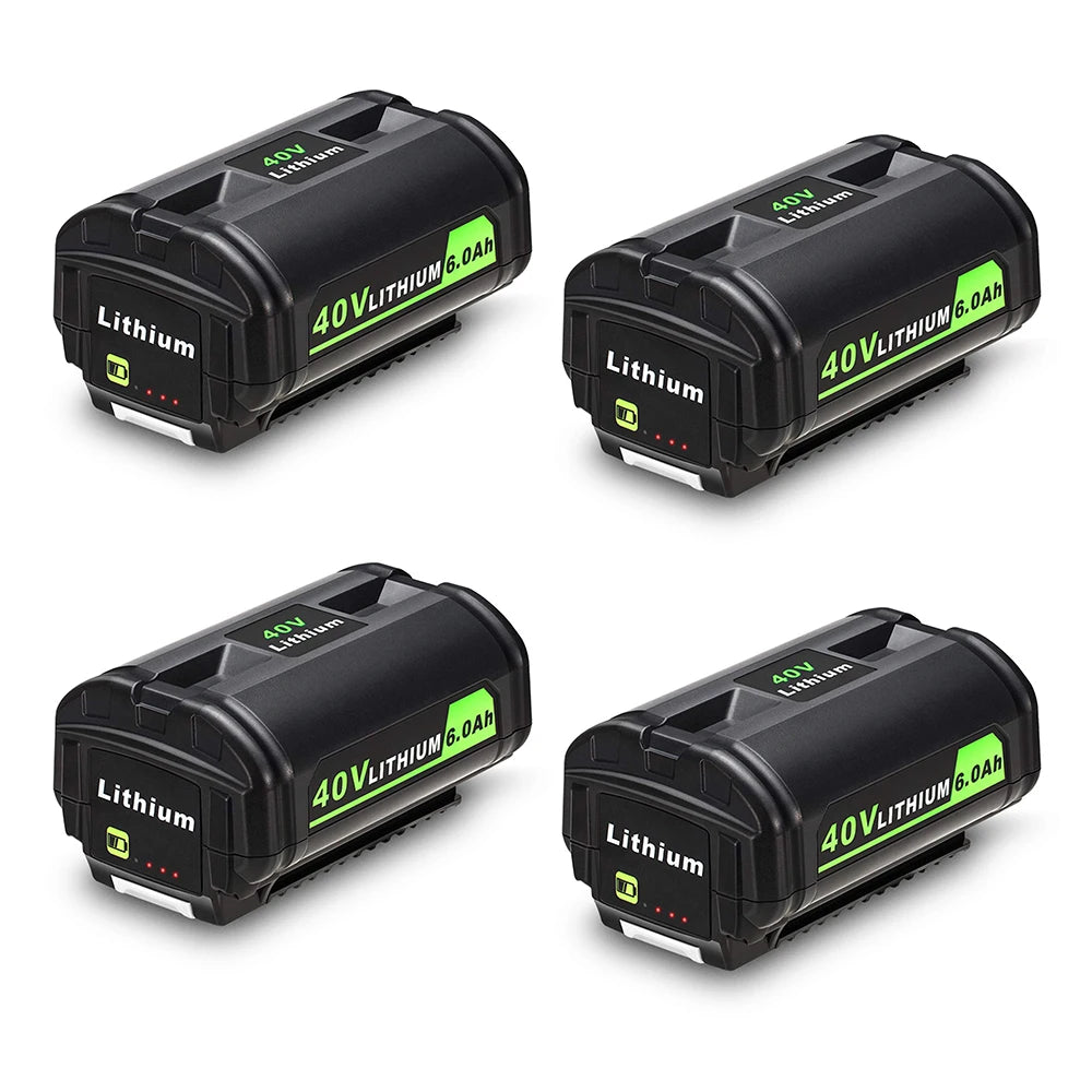 JYJZPB 40V Ryobi Battery 6Ah Premium For OP40401 OP4050A