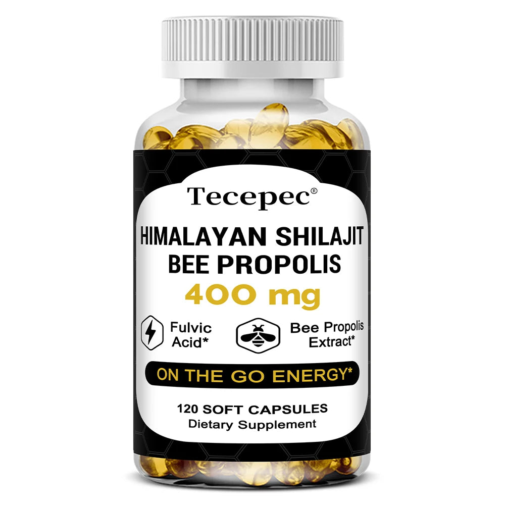 Himalaya Shilajit Propolis Fulvic Acid Energy Brain Health