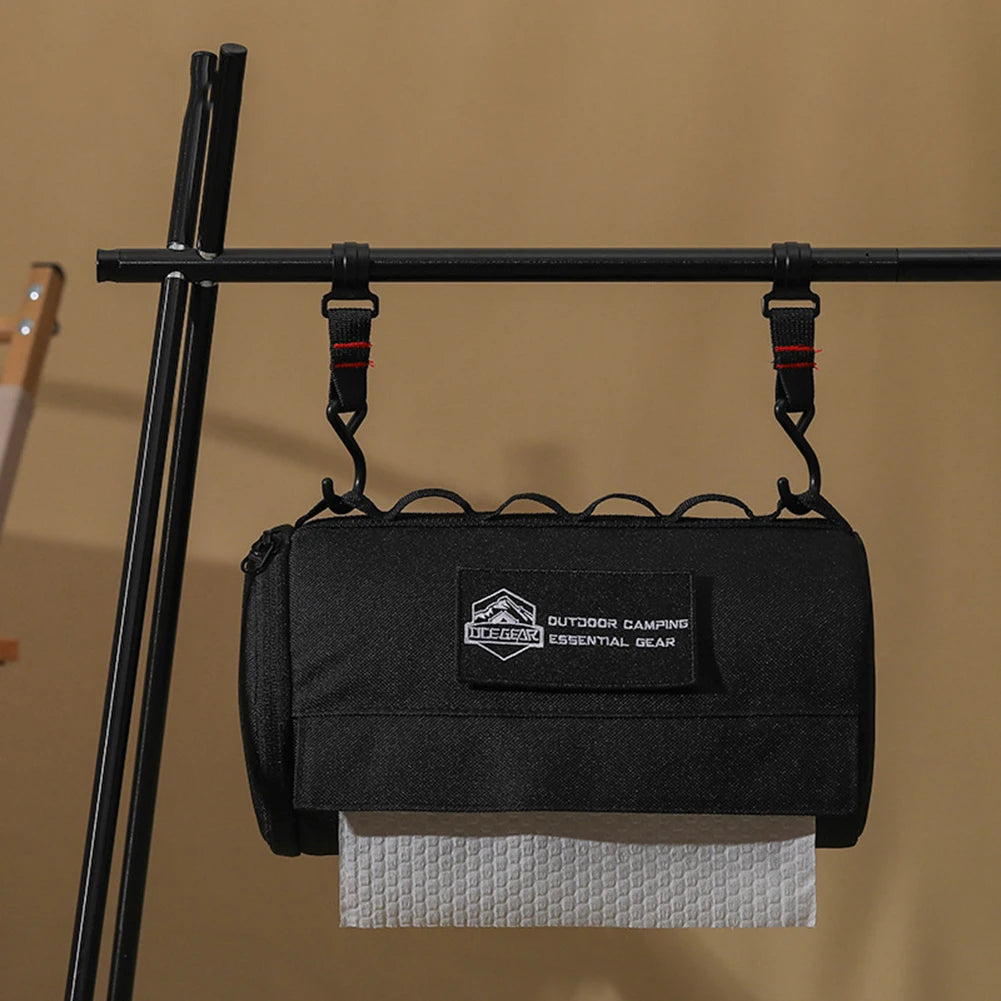 Outdoor Tissue Case Portable Roll Paper Holder For Picnic