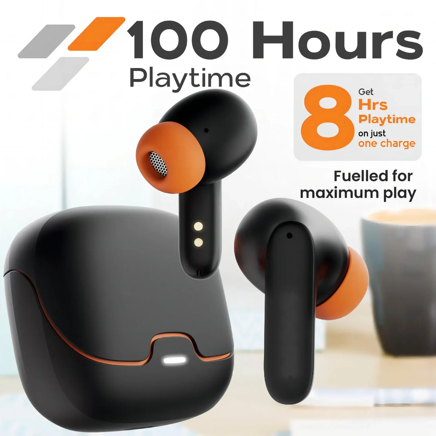 BT 5 4 TWS Wireless Earbuds Low Latency Microphone Mode