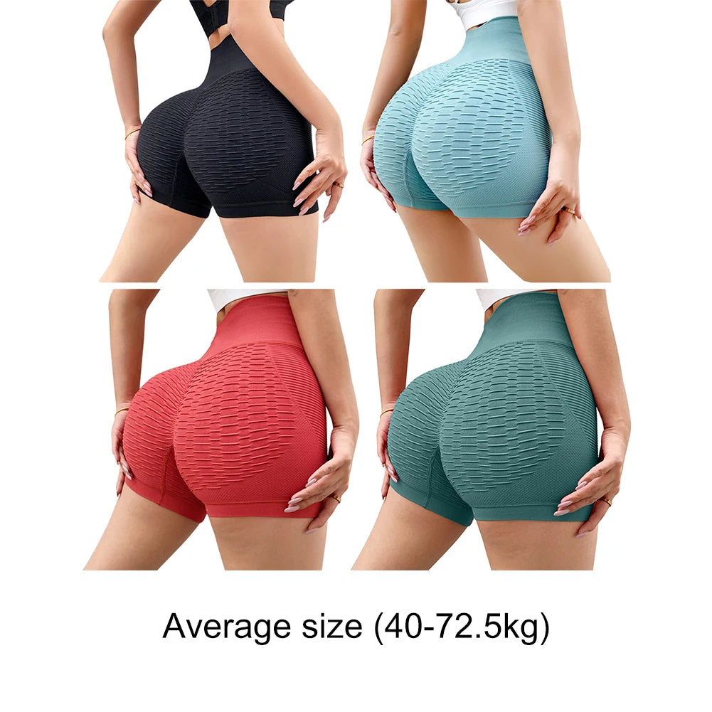 Workout Shorts for Women Butt Lifting Running Shorts Tummy Control Exercise Fitness Shorts for Gym Running Workout Athletic