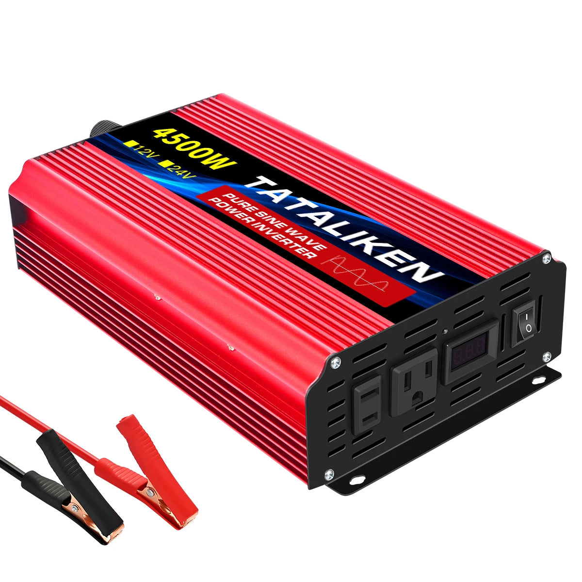 TATALIKEN US Socket 12V To 110V Pure Sine Wave Inverter