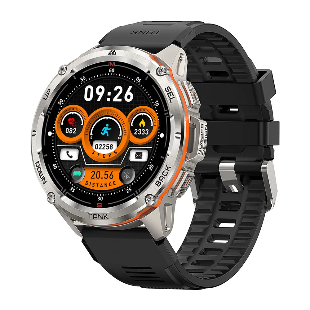 KOSPET Tank T3 Ultra GPS Smart Watch Men AMOLED AOD