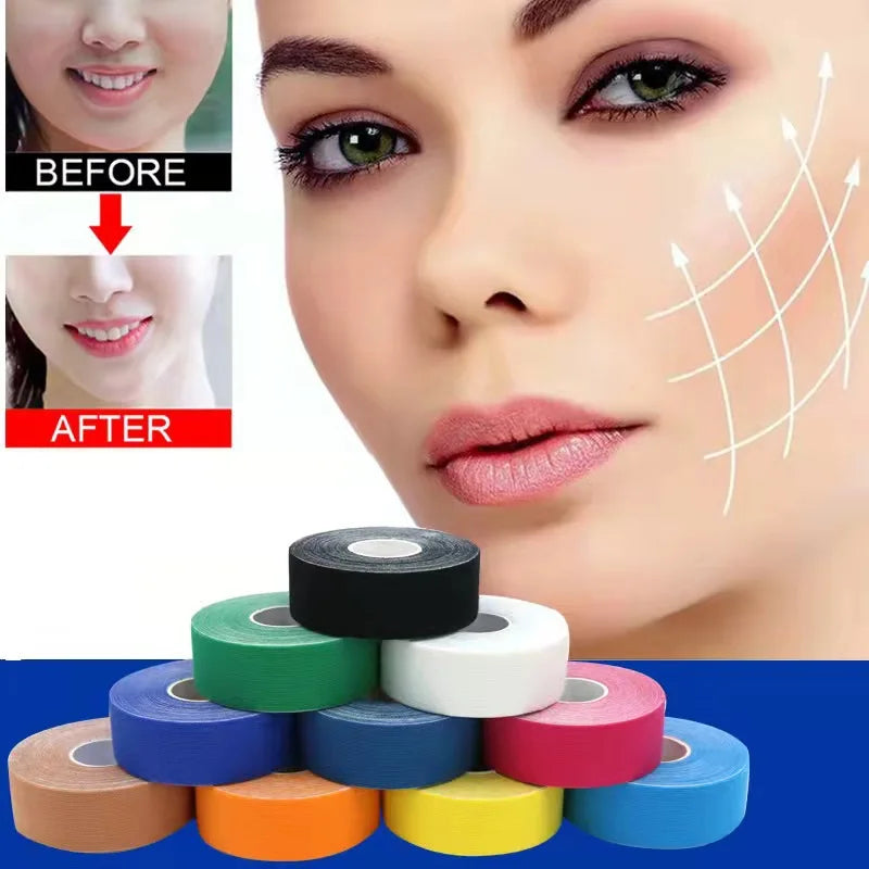 2.5cm By 5M Wrinkle Face Tapes Lifting Tape Visage LBHL09