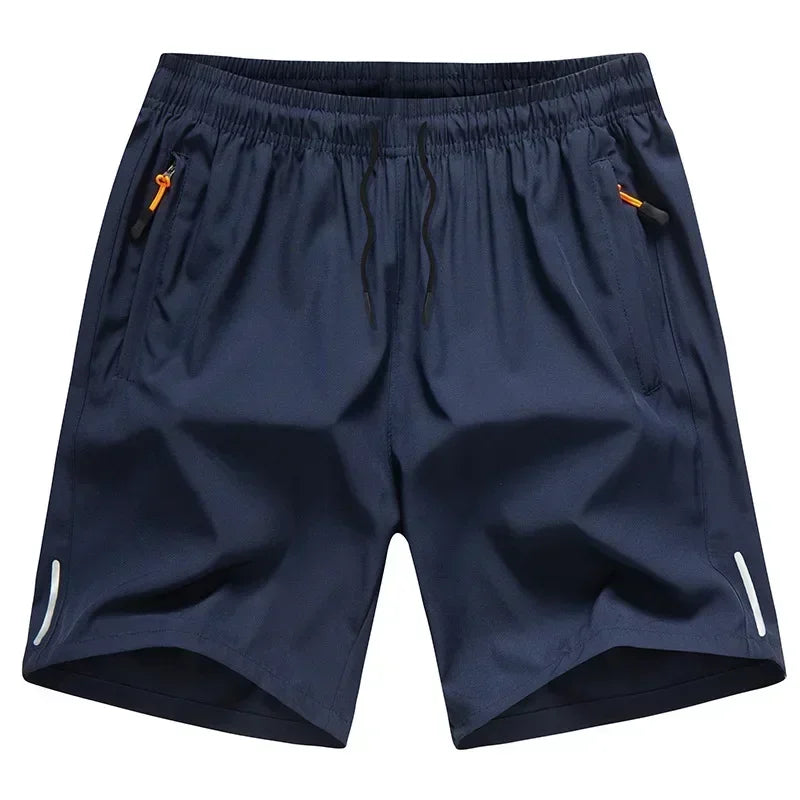 Ice Silk Men Beach Shorts Quick Dry Breathable Shorts