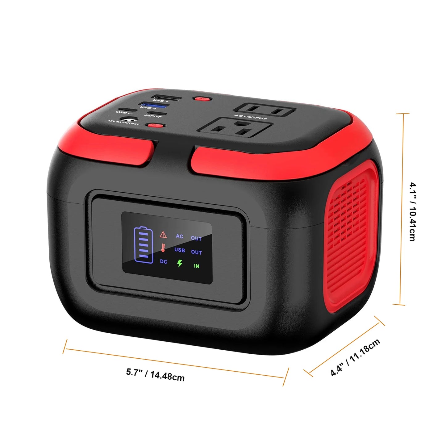 SinKeu Portable Power Station 600W 300W 200W 120W Solar Generator