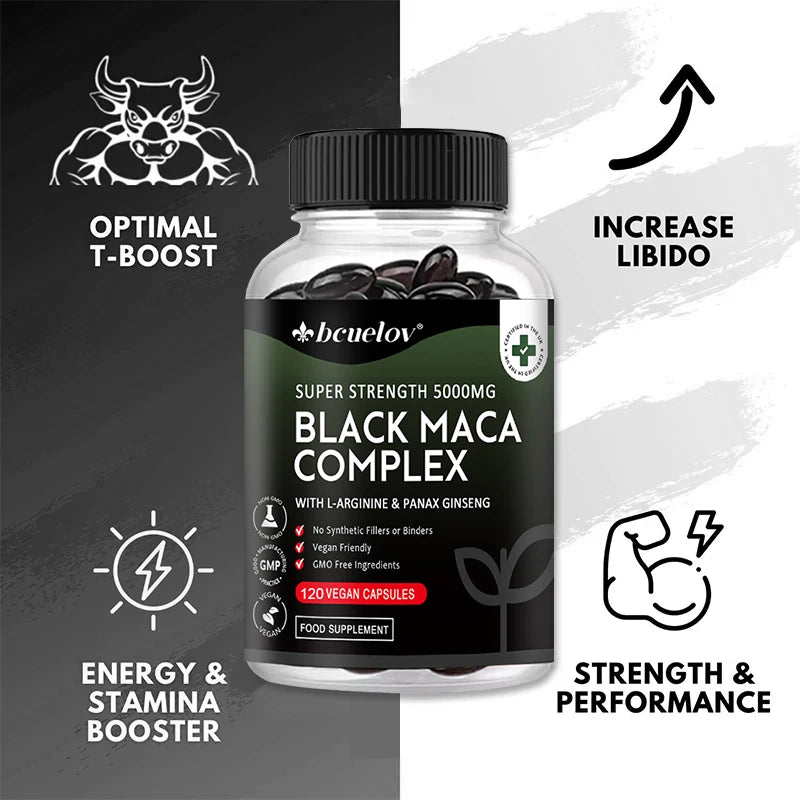 Soomiig Maca Ginseng Extract Vitamin Supplement Endurance