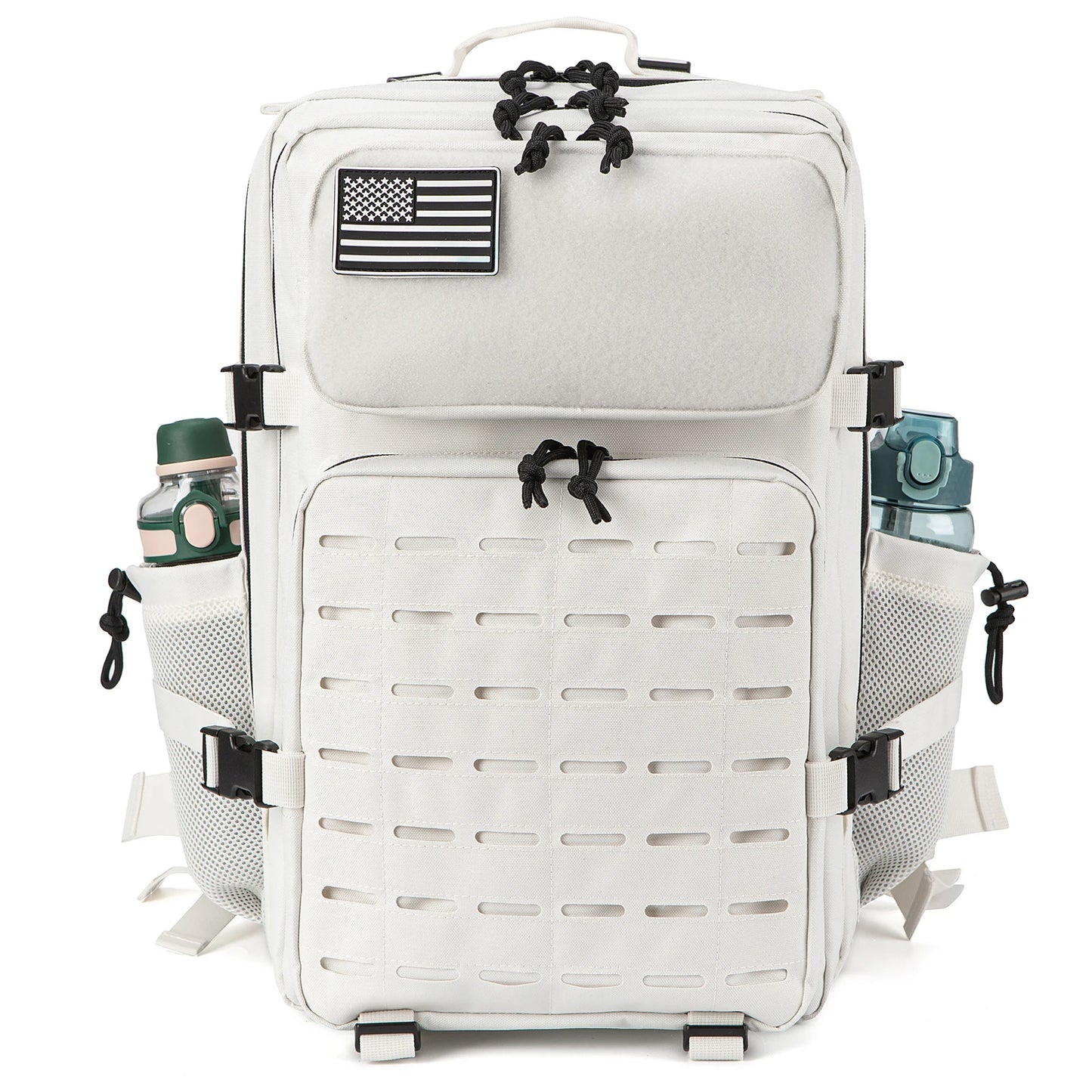 Mens And Womens 45L Tactical Backpack With Double Cup Holder