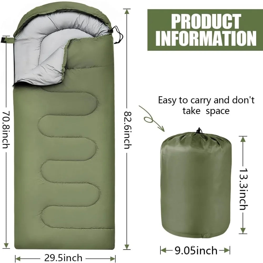 Portable Waterproof Camping Sleeping Bag All Seasons