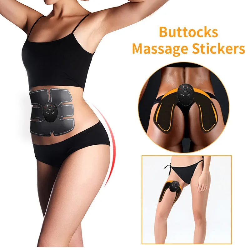 XMSJ Wireless EMS Muscle Stimulator Abs Buttocks Trainer