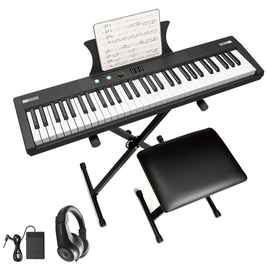 Hign Concerned 61 Key Portable Keyboard Piano With Speakers