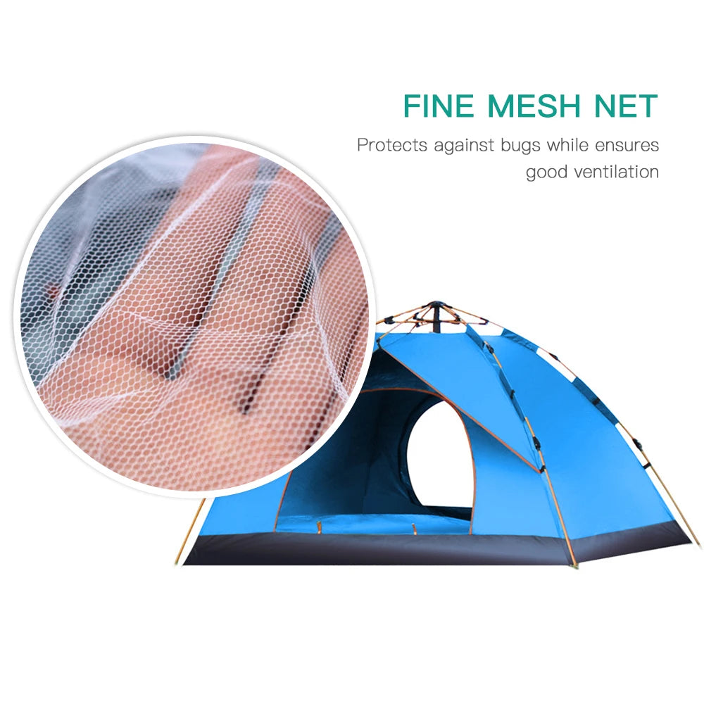 Instant Pop Up Tent 1 To 2 People Camping Water Resistant