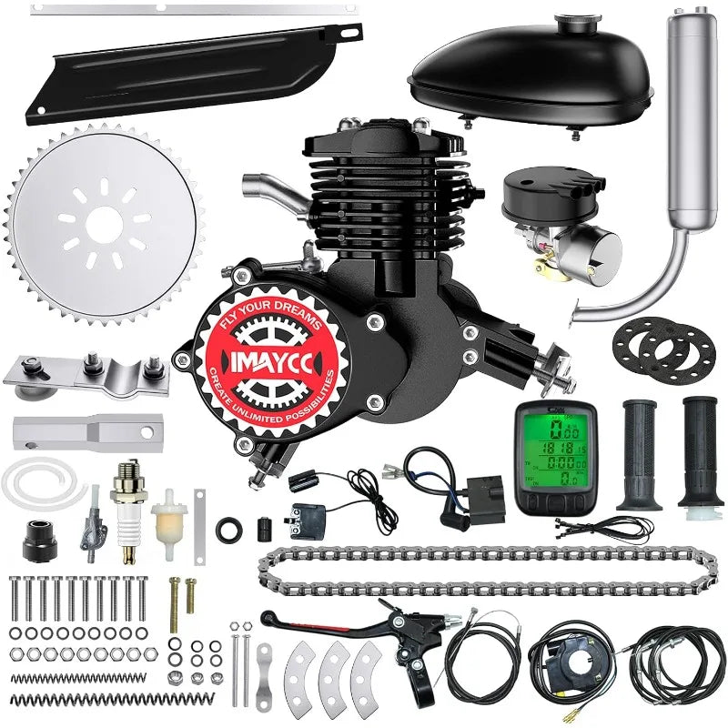Bike Motor Kit 80cc Two Stroke Gas Engine Conversion