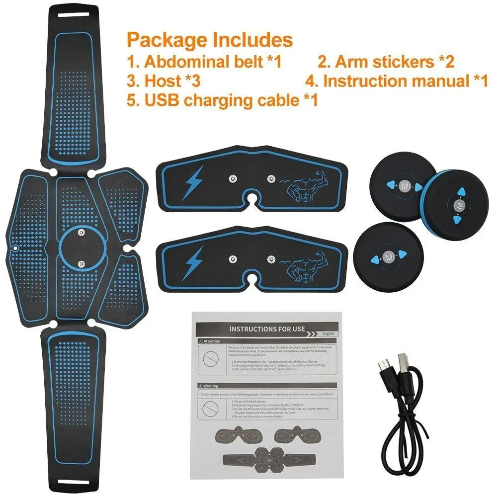 EMS Wireless Muscle Stimulator Trainer Abdominal Massager