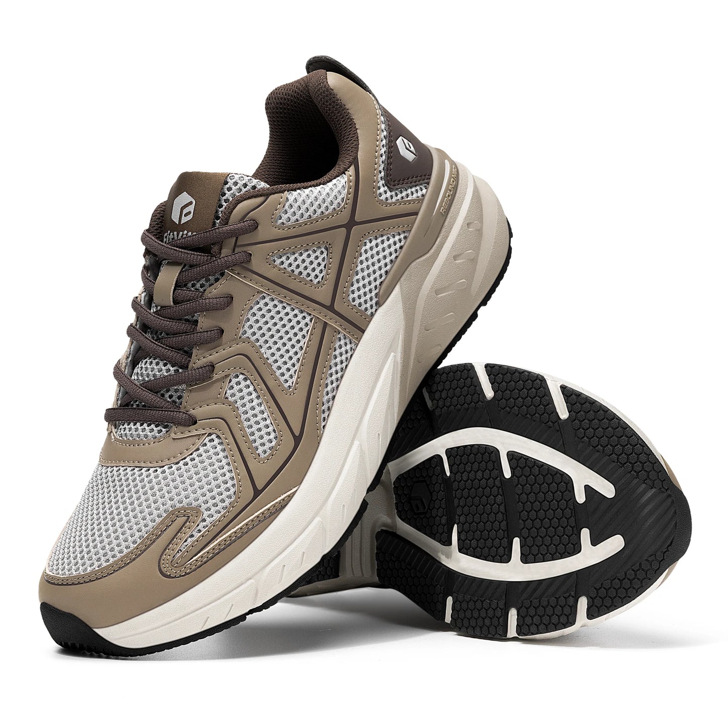 Fitville Men's Walking Shoes Wide Width Cushioned Running Sneaker