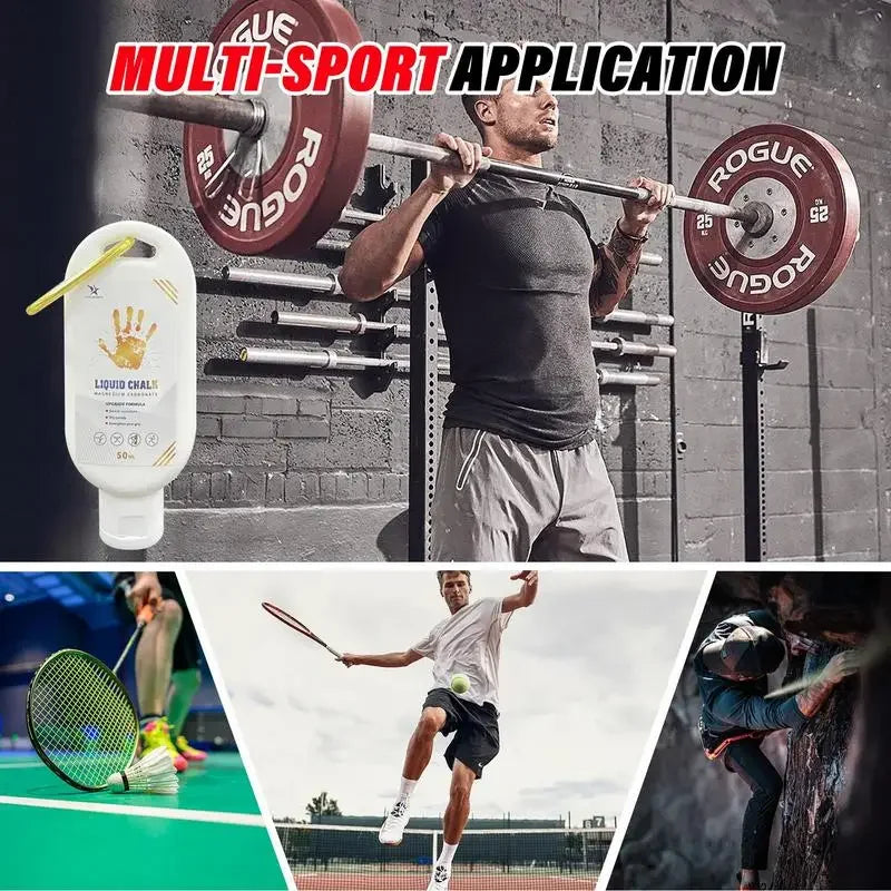 Liquid Magnesium Chalk For Indoor Climbing And Pole Fitness
