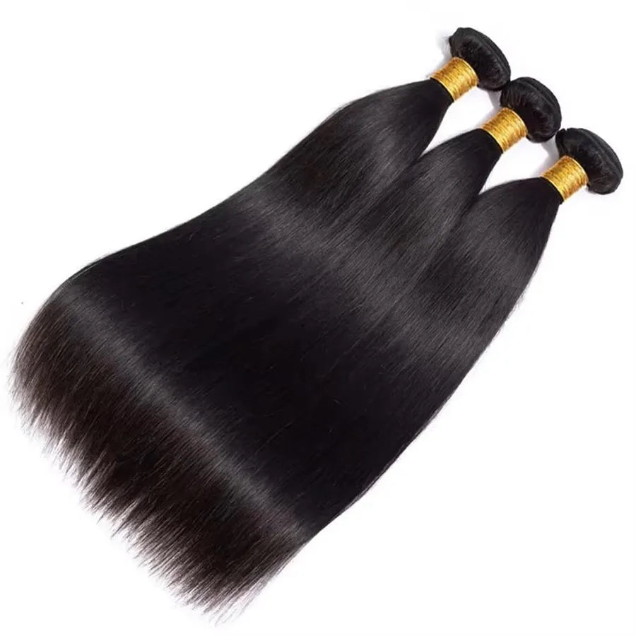 Homgoss Bone Straight Remy Human Hair Bundles Virgin