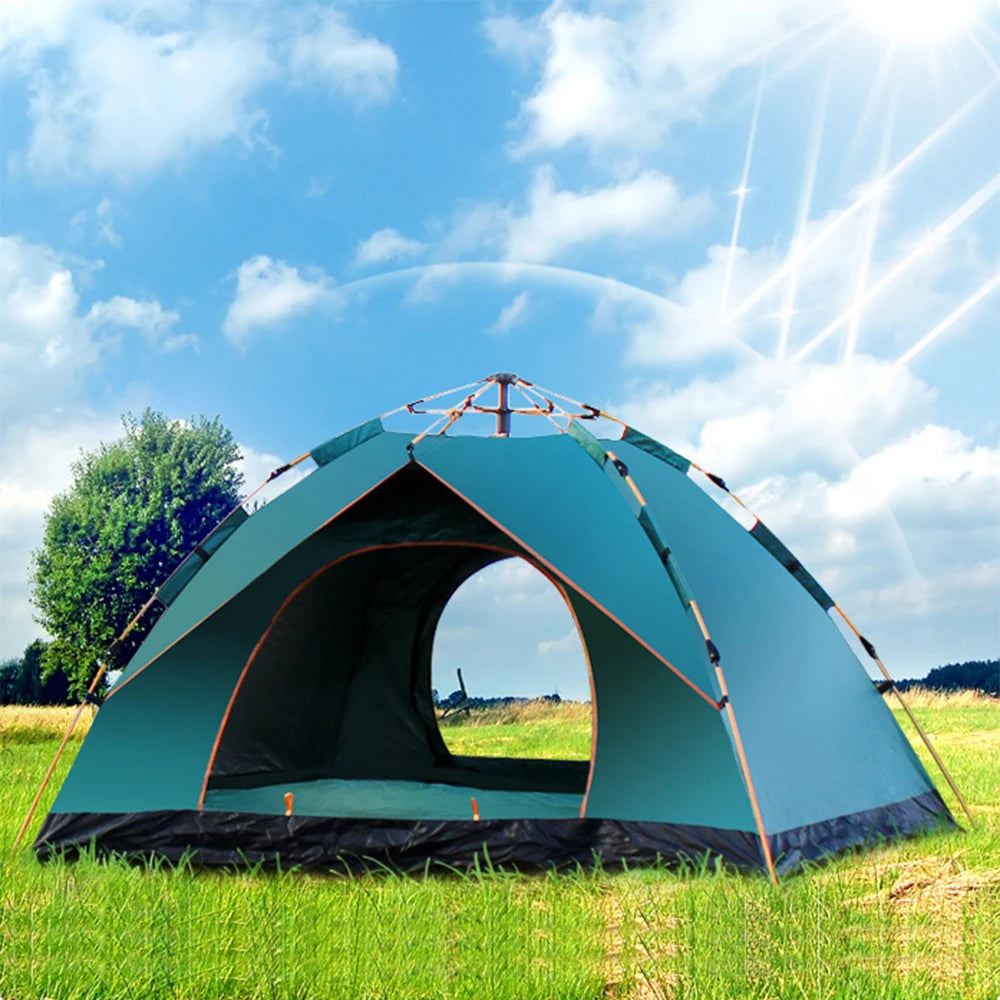 Instant Pop Up Tent 1 To 2 People Camping Water Resistant