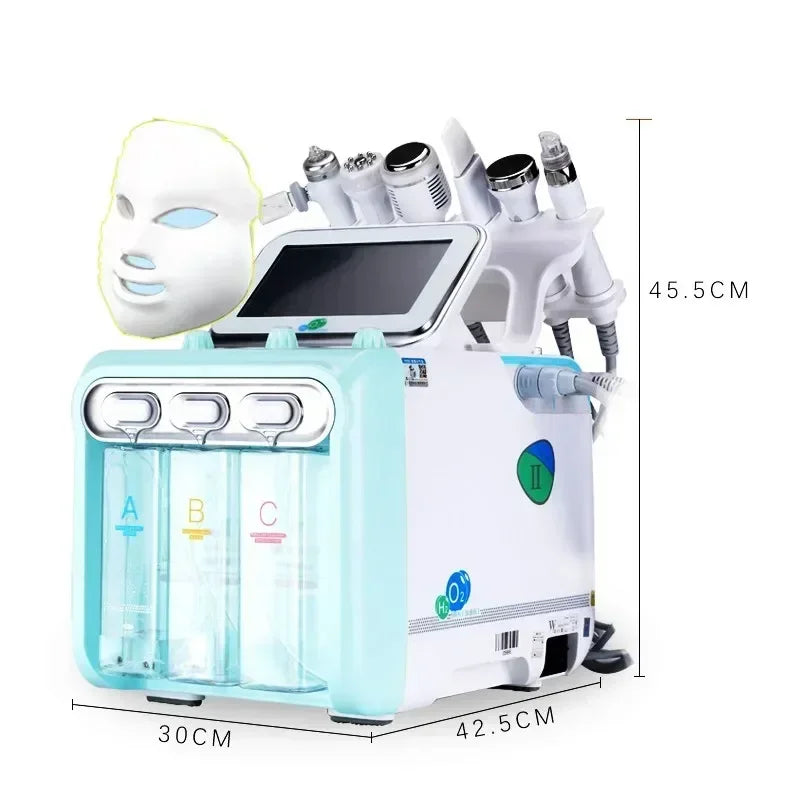7 In 1 H2O2 Water Oxygen Jet Peel Hydrofacial Machine
