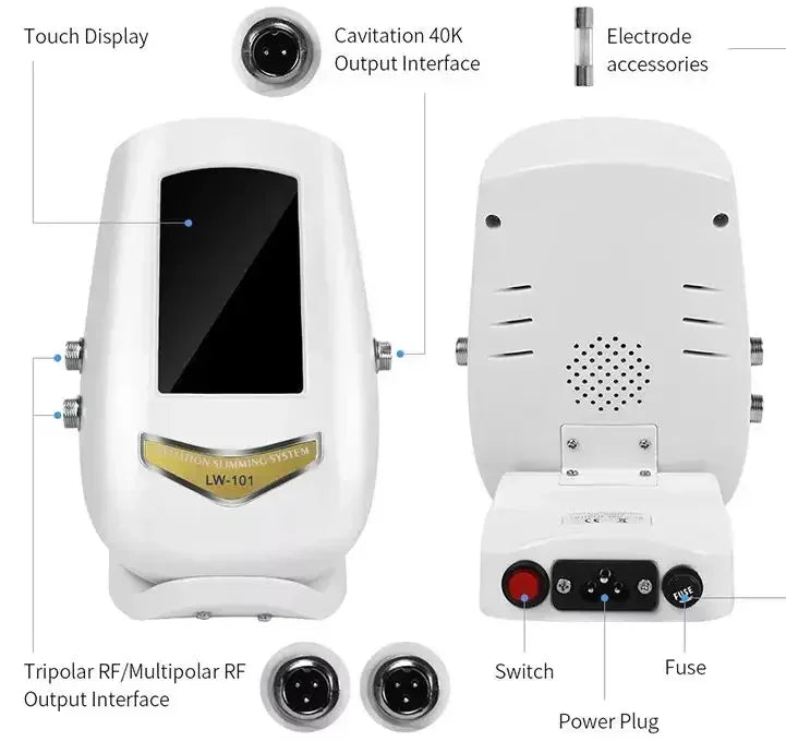 Moonic Beauty 40K Cavitation Ultrasonic 3in1 Body Shaping