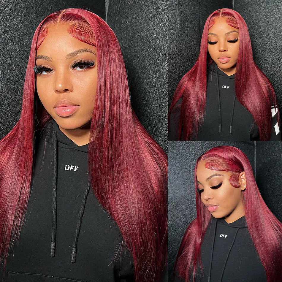 Dachic HD Lace Front Wig Peruvian Straight Human Hair