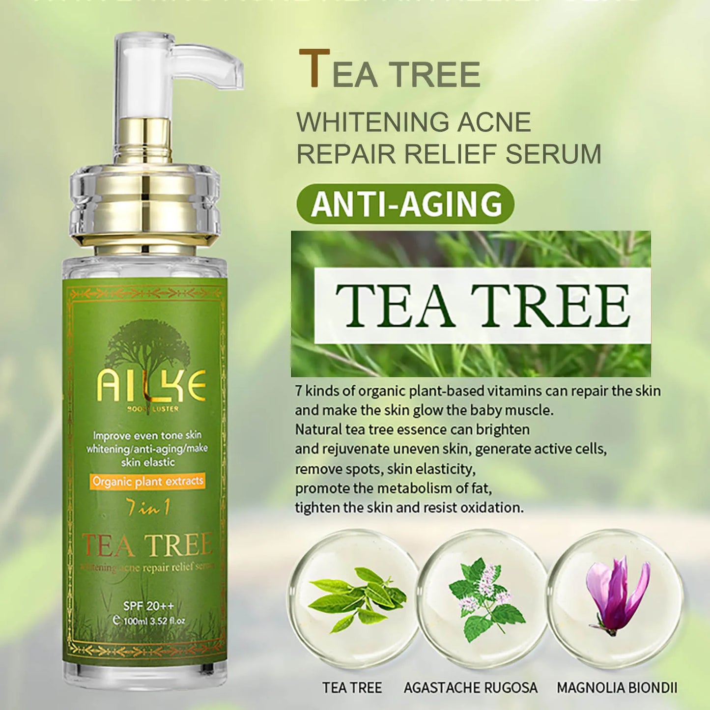 AILKE Brightening Hydrating Serum Glutathione For Face