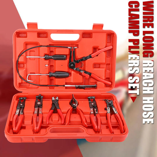 HWZBBEN Swivel Jaw Hose Clamp Plier Set Flexible Tools