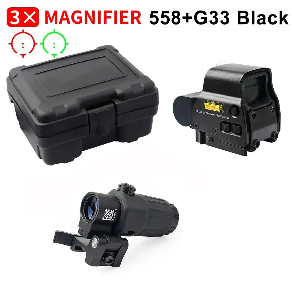 Bestsight 558 Holographic Rifle Sight 68MOA Ring 1MOA