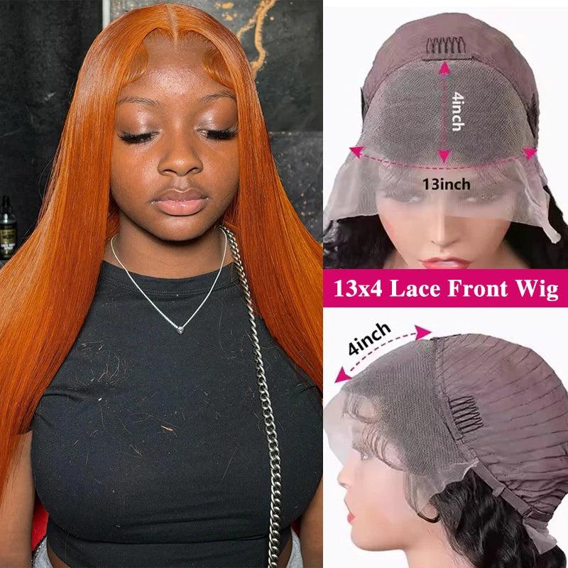 Gladmissu Brazilian Remy Lace Front Wig Human Hair