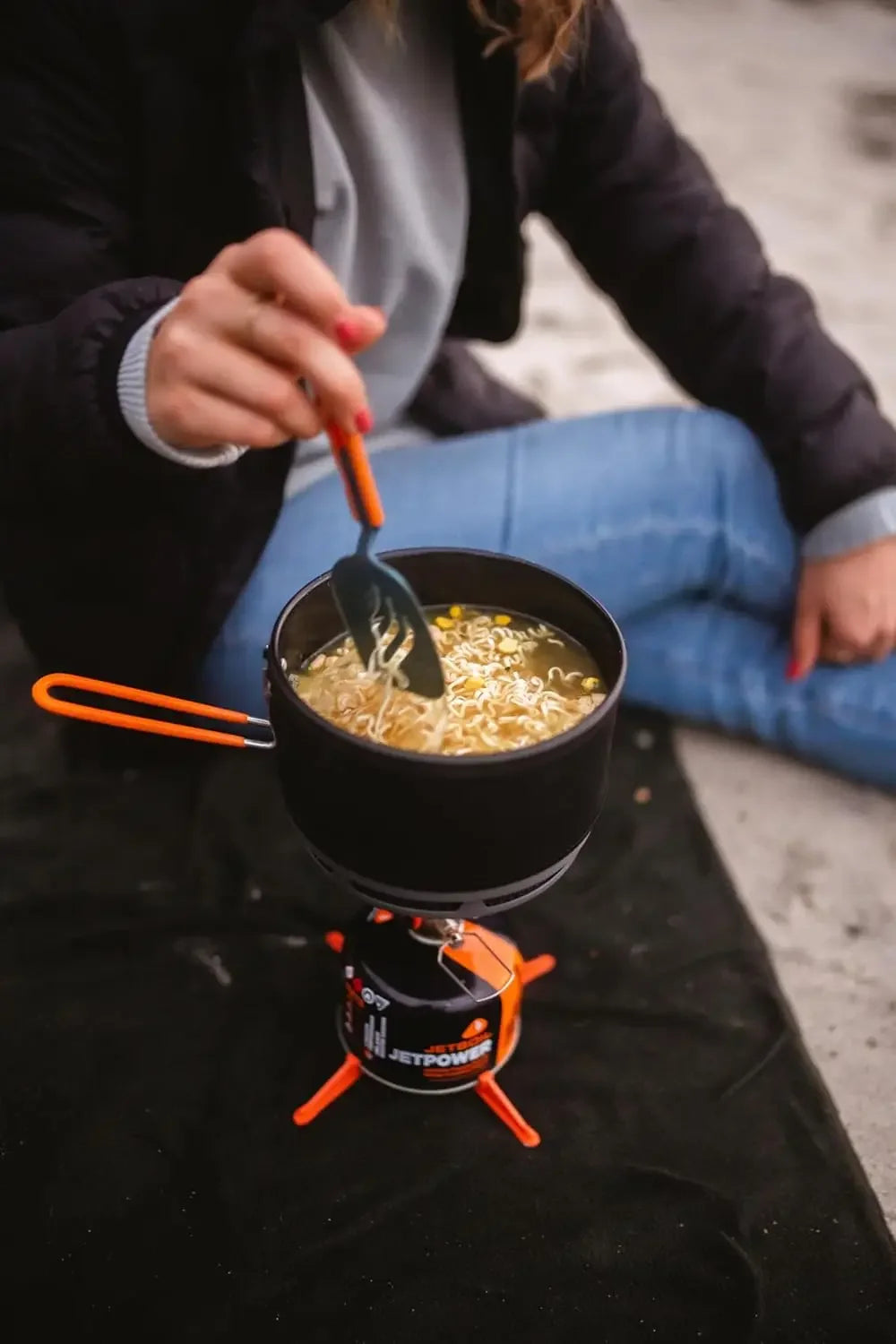 1.5L Ceramic FluxRing Cook Pot For Camping Backpacking