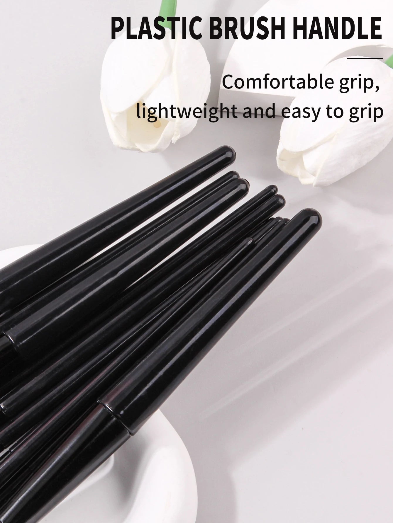 High Quality 10 Piece Soft Bristle Makeup Brush Set