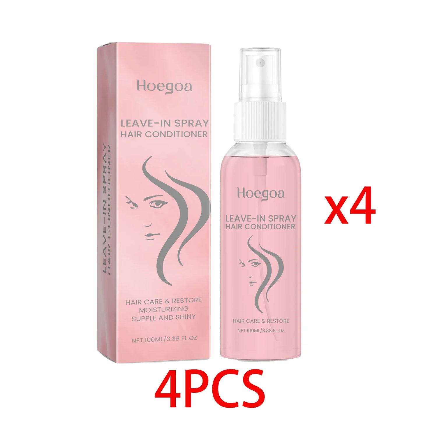 HOEGOA Leave In Hair Conditioner Spray For Nourished Frizz Control