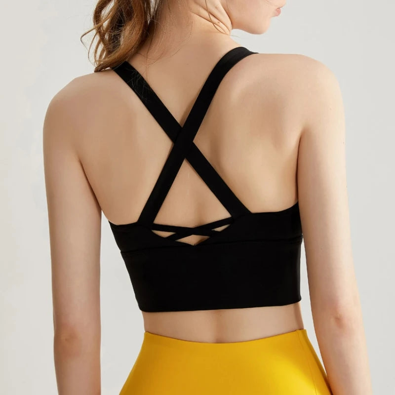 CN Hebei Zhejiang Women Seamless Sports Bra Crop Top