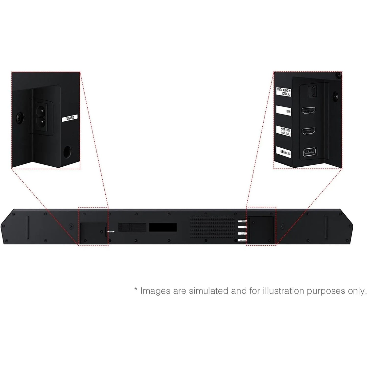 Samsung Q-Series 3.1.2CH Soundbar With Subwoofer Dolby Atmos