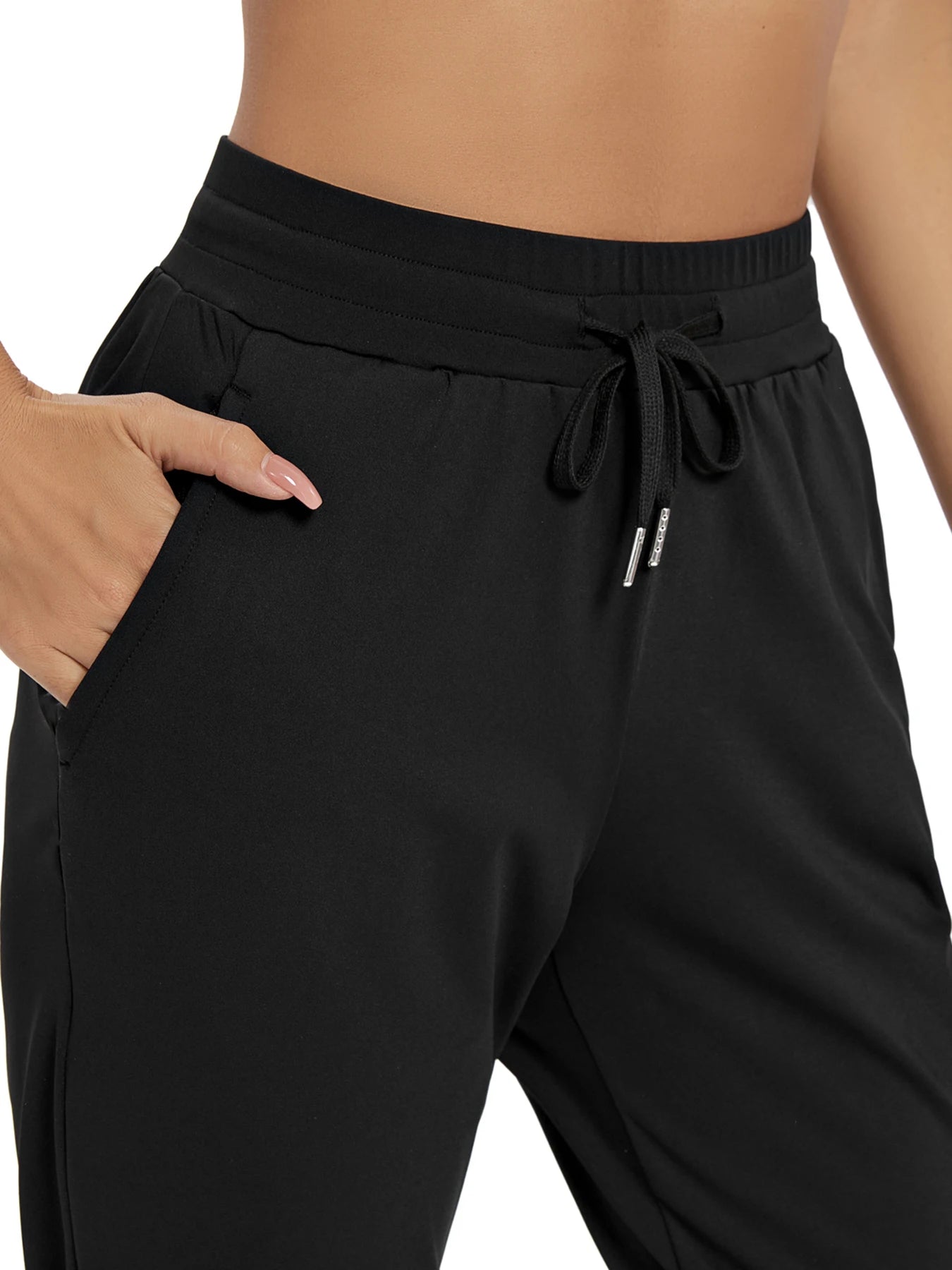 Women High Waisted Joggers With Pockets For Yoga And Workout And Comfortable Lounge Pants