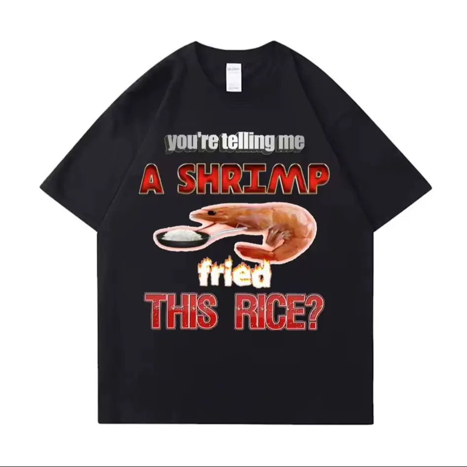 New 100% Cotton Oversized Tees Meme T Shirt Unisex Man Eat Fish Day Teach Fish Man To Lifetime Funny Casual Cotton T-shirt Men